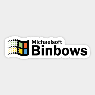 Michaelsoft Binbows Sticker